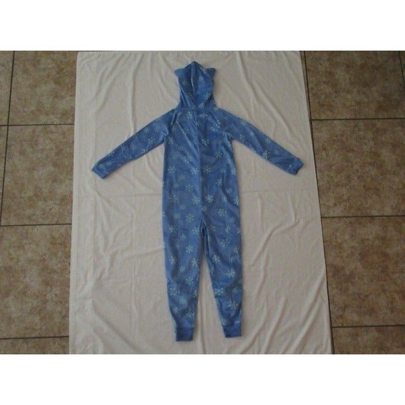 NEW One-Piece Pajamas Fleece Size S (7) Blanket Sleeper Union Suit Hooded Fox - Picture 9 of 12